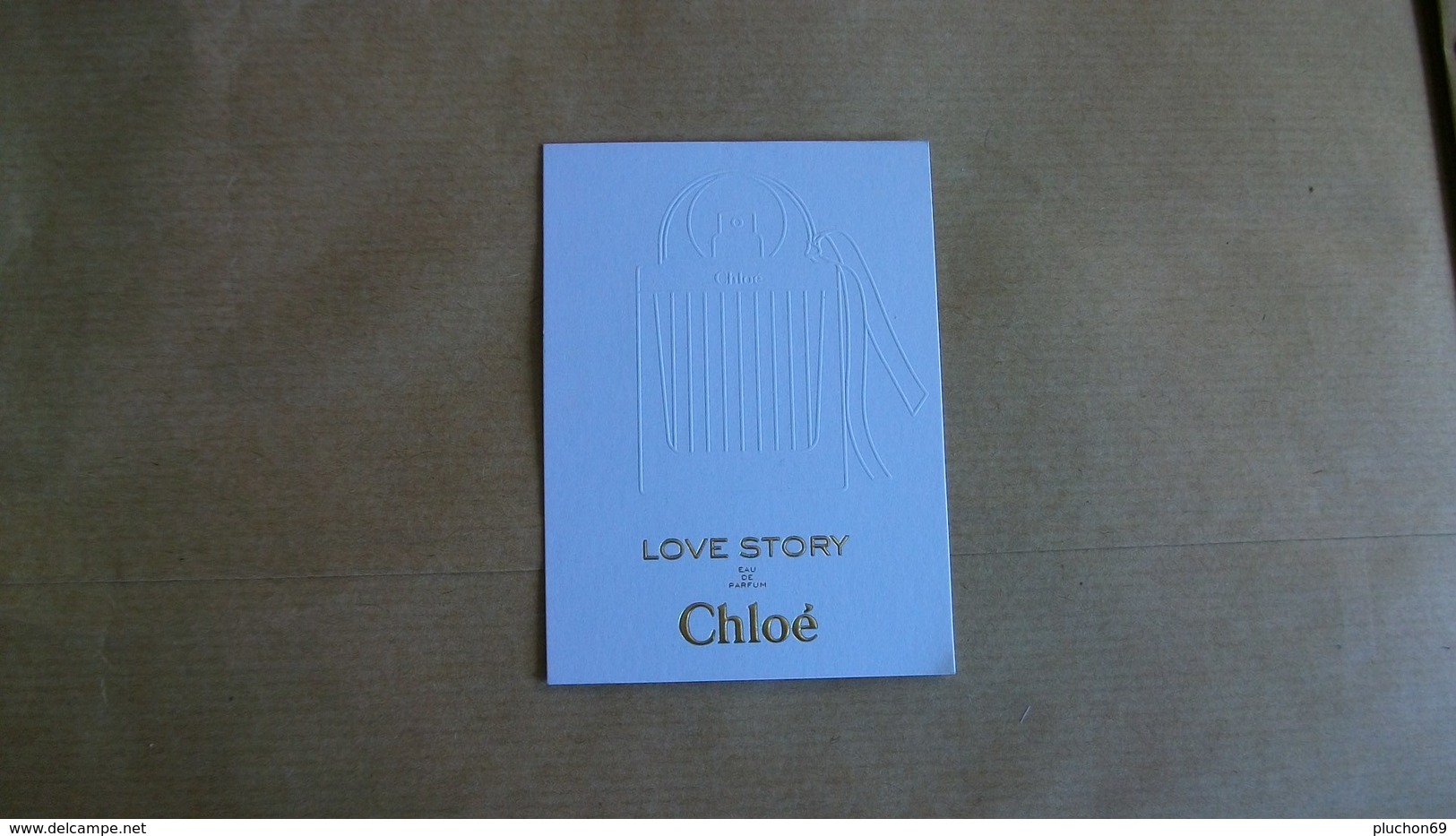 Carte Parfumée Chloé Love Story - Modern (vanaf 1961)