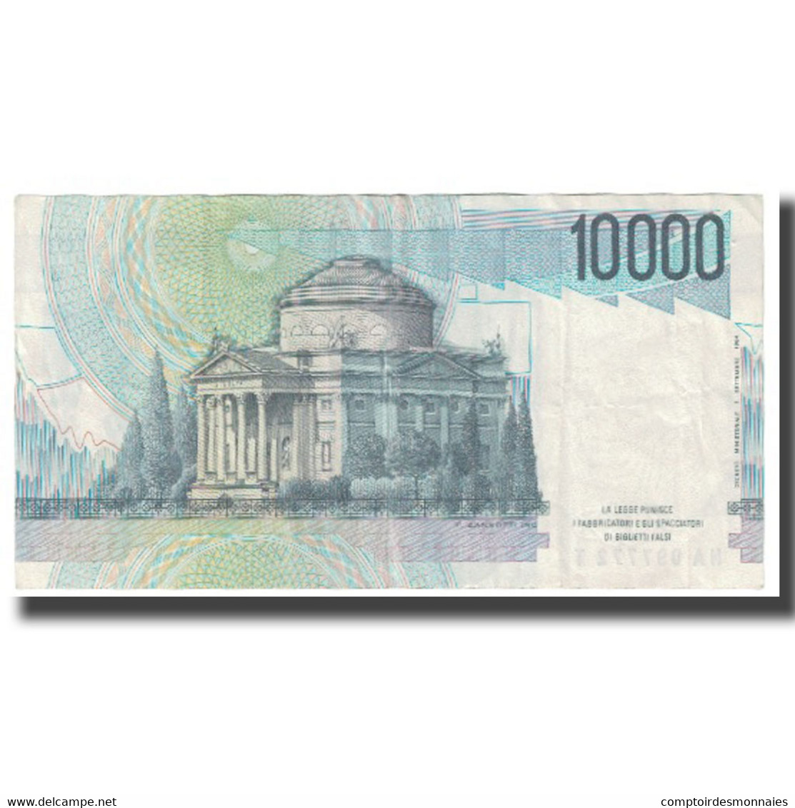 Billet, Italie, 10,000 Lire, 1984, 1984-09-03, KM:112a, TTB - 10000 Lire