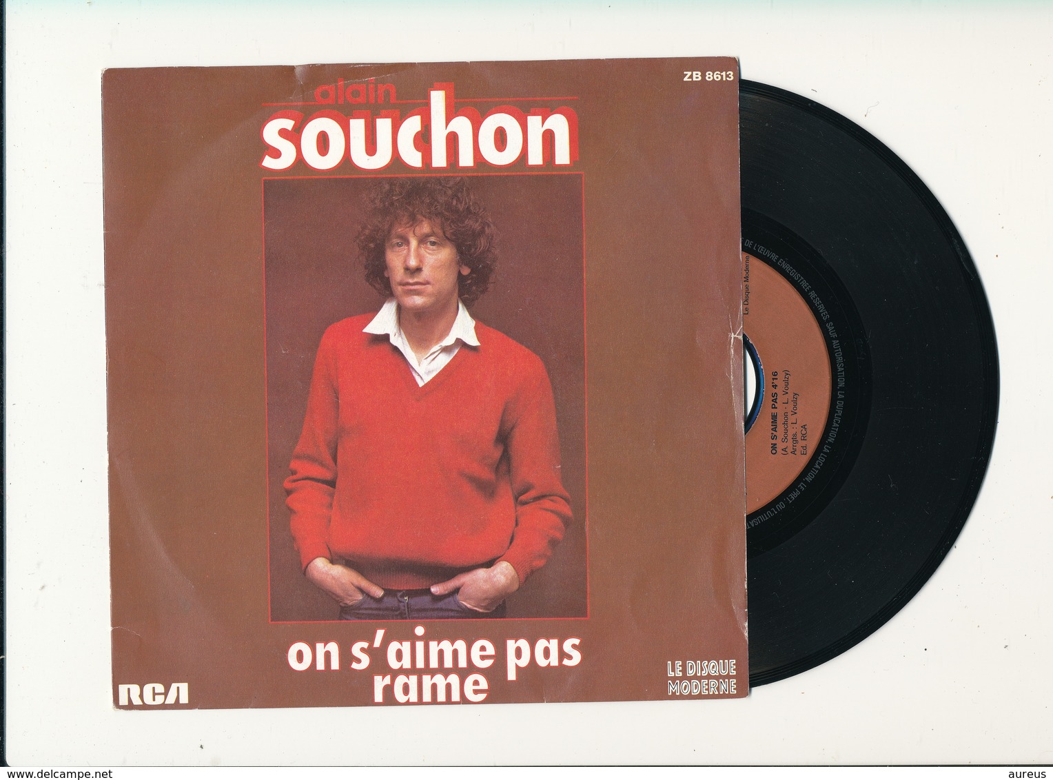 ALAIN SOUCHON  " ON S'AIME PAS " Disque RCA 1980  TRES BON ETAT - Rock