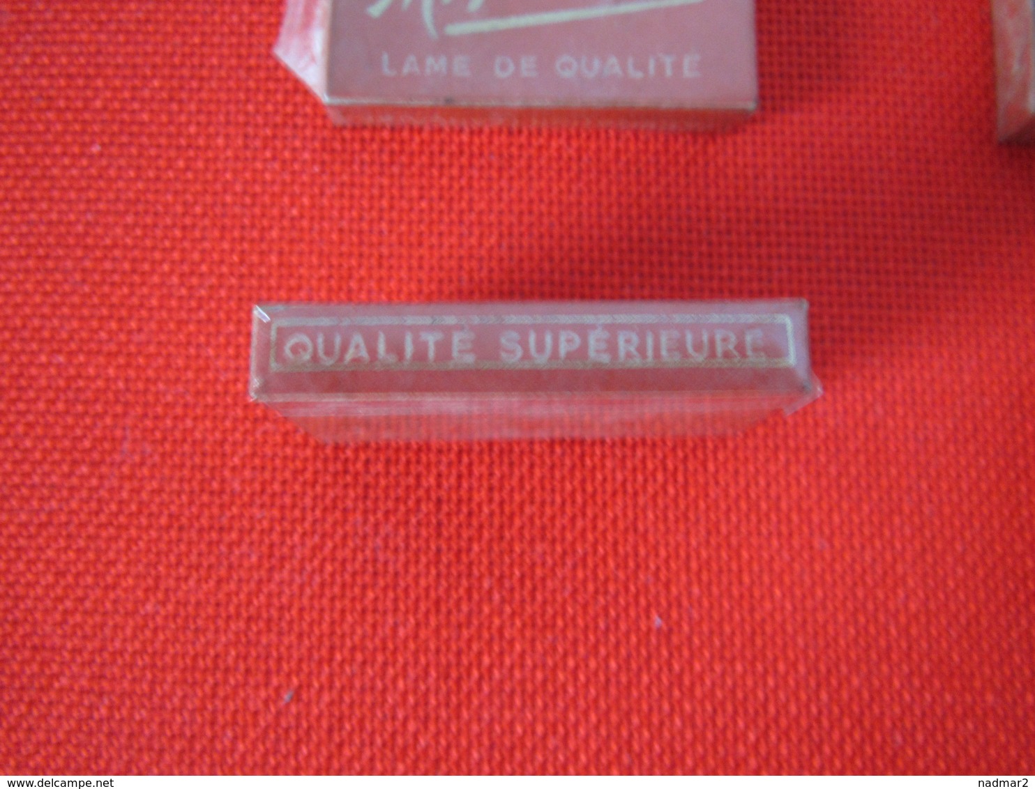 Lot De 2 étuis De 5 Lames Neuves M.PERONI Qualité Supérieure Fabrication Française TBE (N°1) - Razor Blades