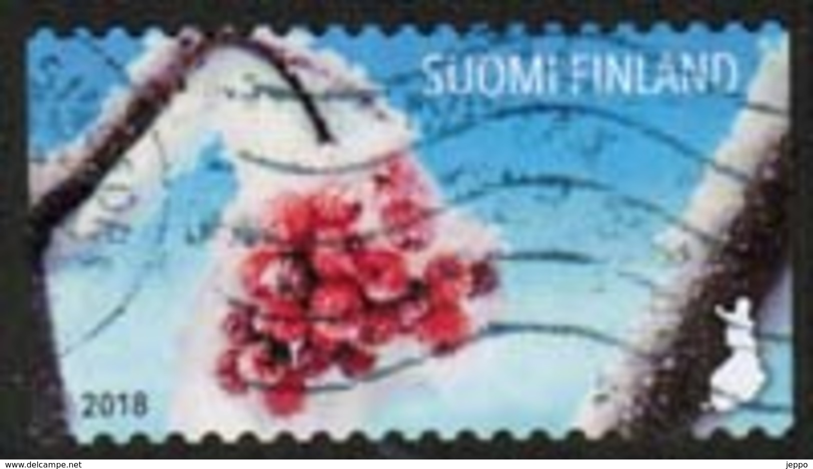 2018 Finland, Snowy Berries Used. - Used Stamps