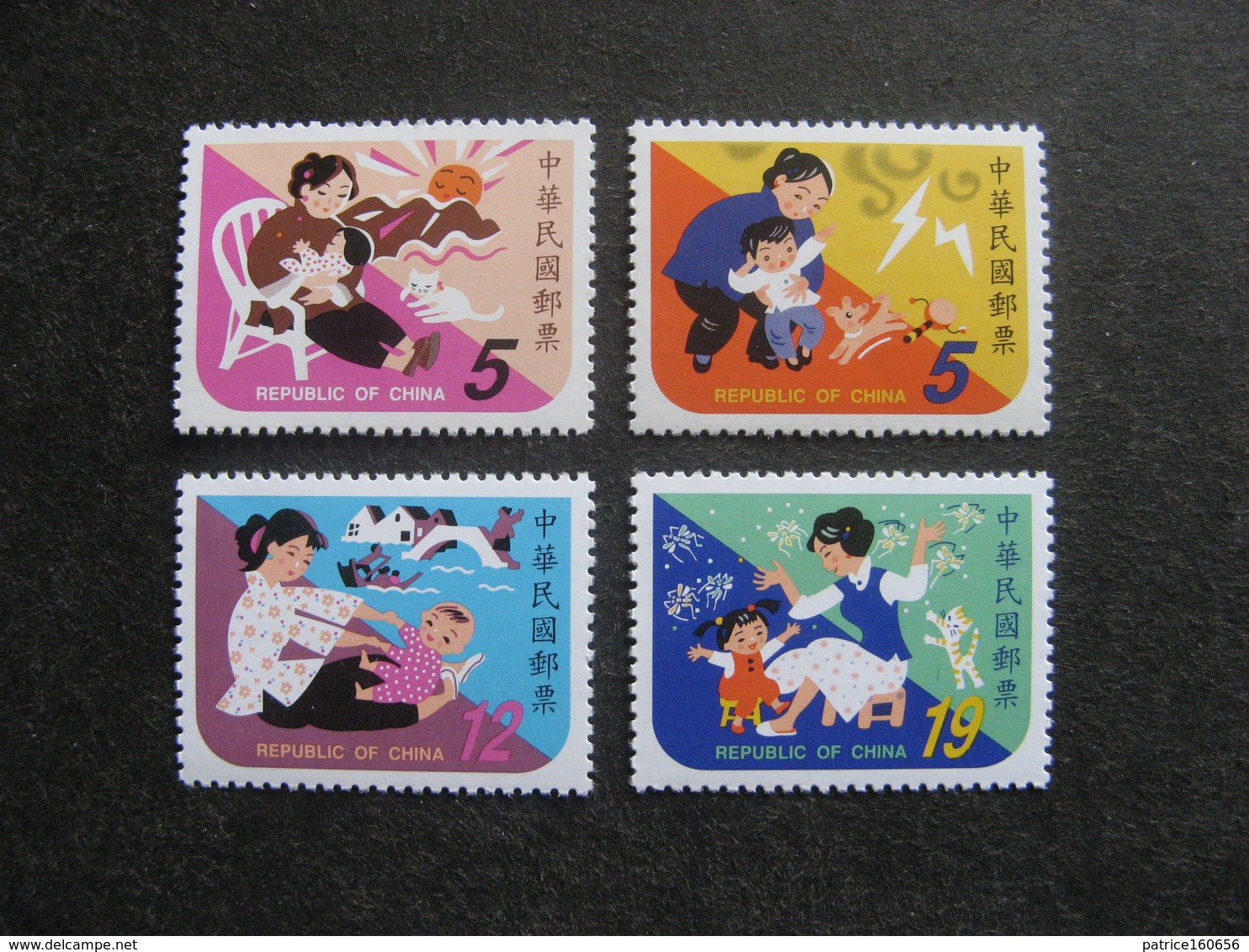 TAIWAN ( FORMOSE) : TB Série N° 2447 Au N° 2450, Neufs XX. - Neufs