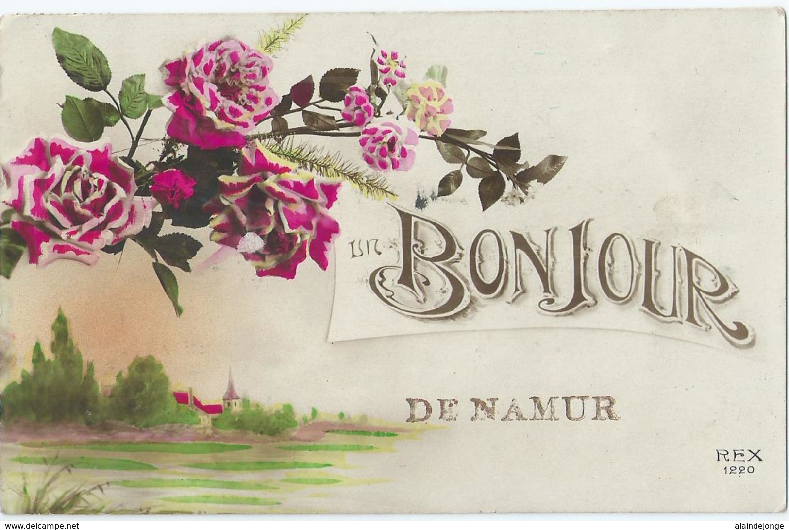 Namen - Namur - Un Bonjour De Namur - Rex 1220 - 1923 - Namur