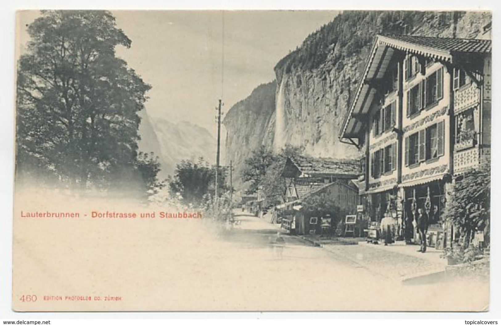 Picture Postcard Lauterbrunnen Switzerland - Lauterbrunnen