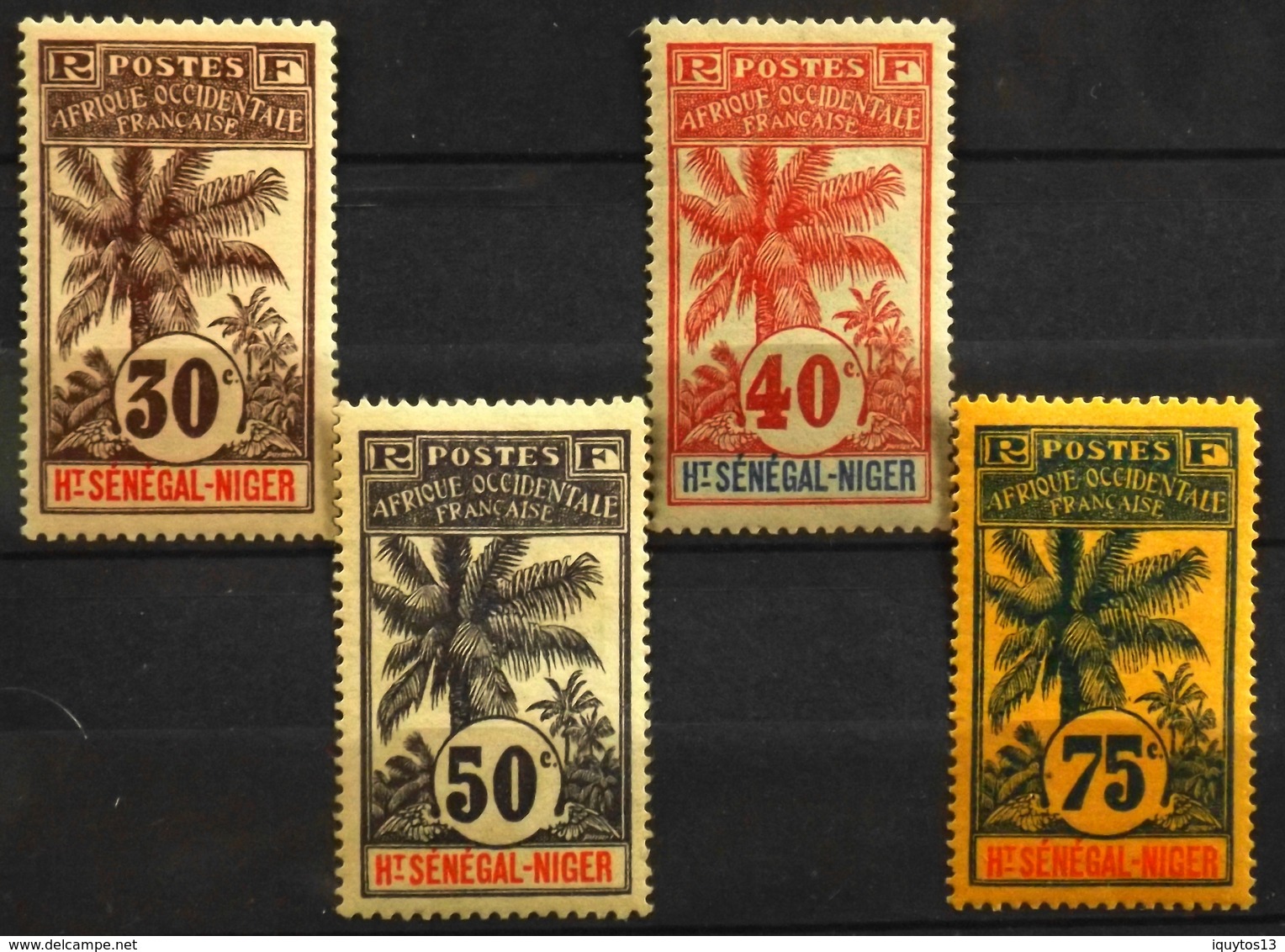 France (ex-colonies & Protectorats) >  Haut-Sénégal Et Niger (1904-1921) > Neufs* N° 9-11-13-14 - Neufs