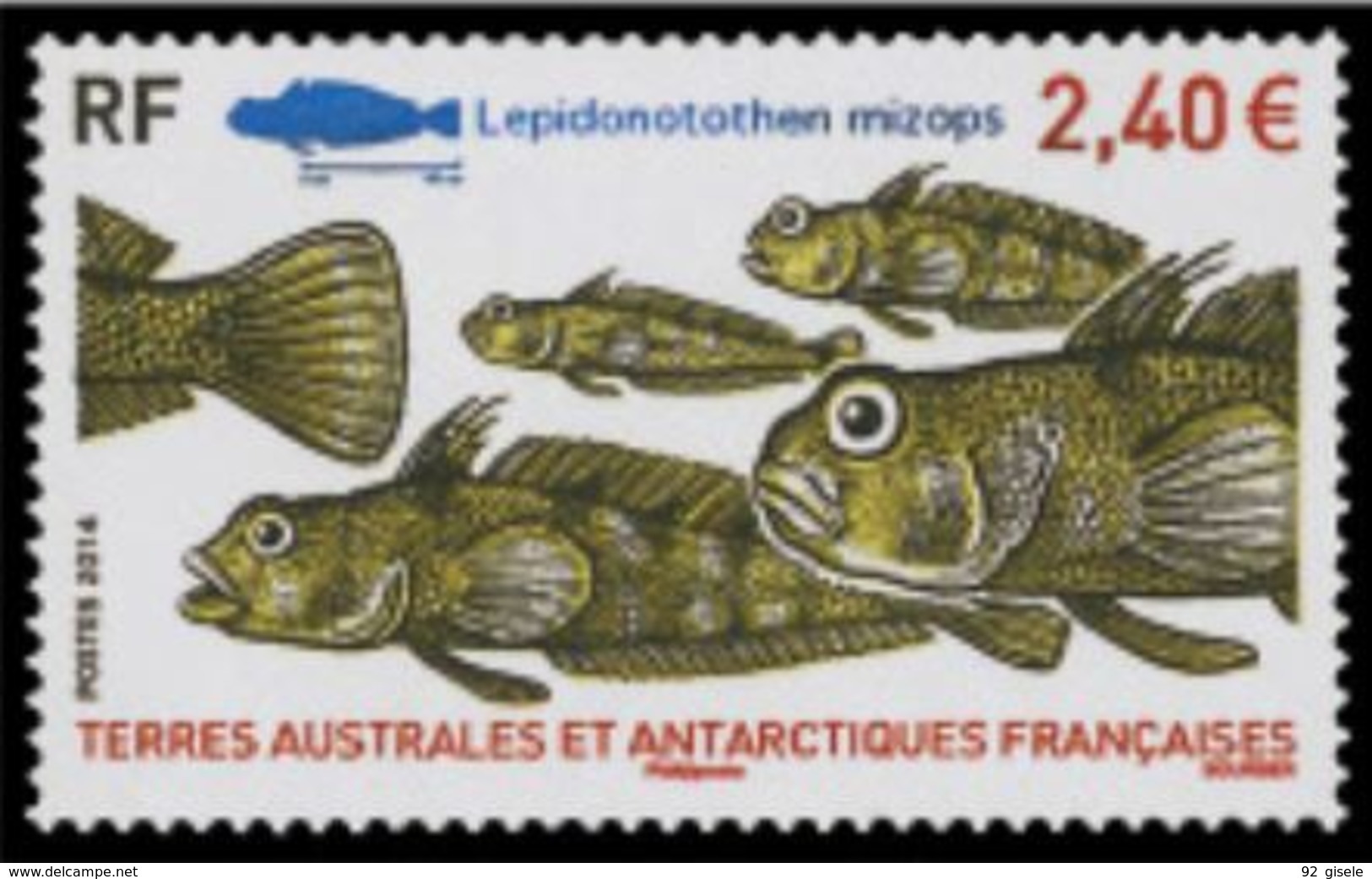 TAAF YT 690  " Poisson " 2014 Neuf** - Unused Stamps