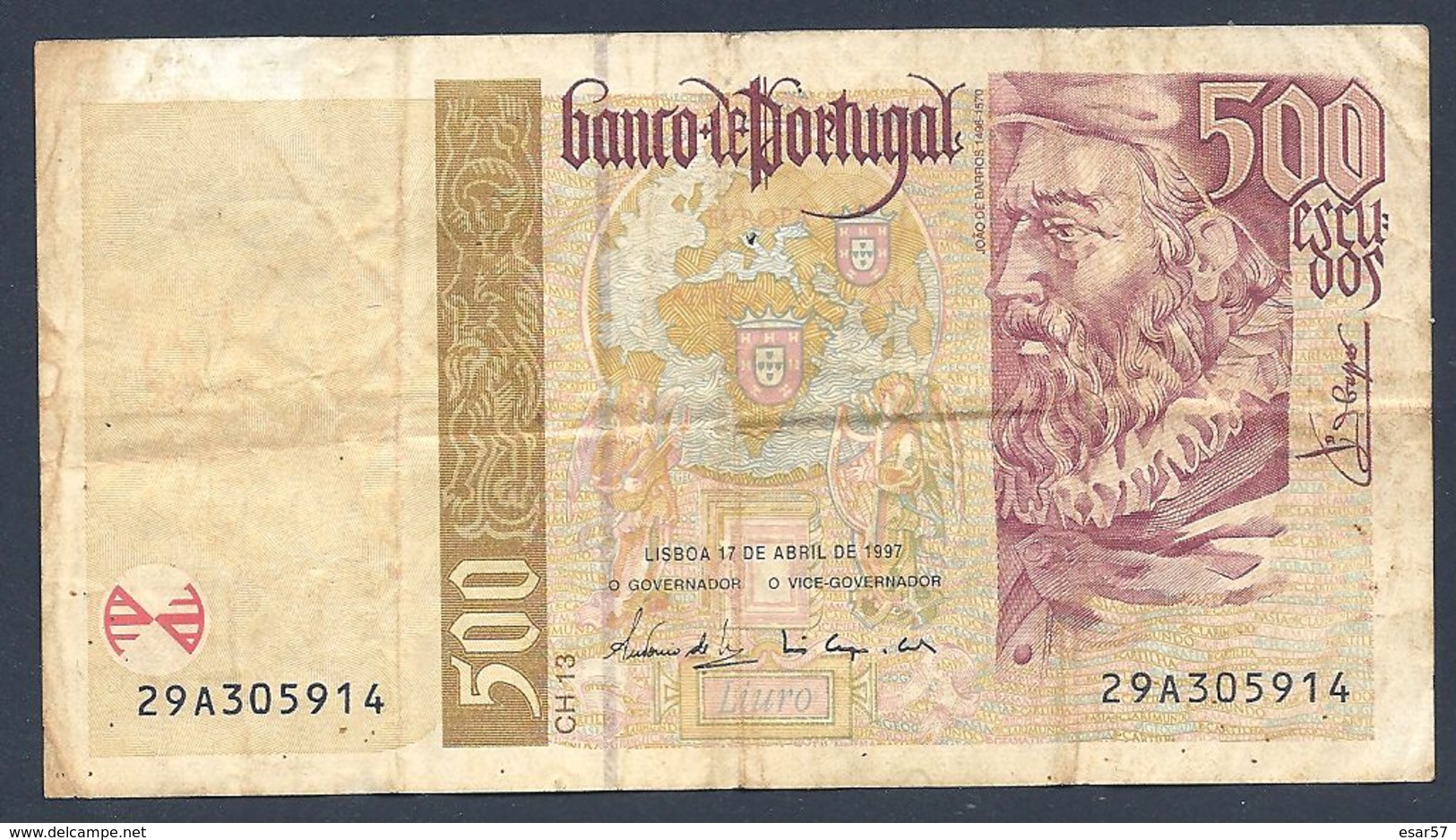 Portugal 500 Escudos 17.04.1997 - Portugal