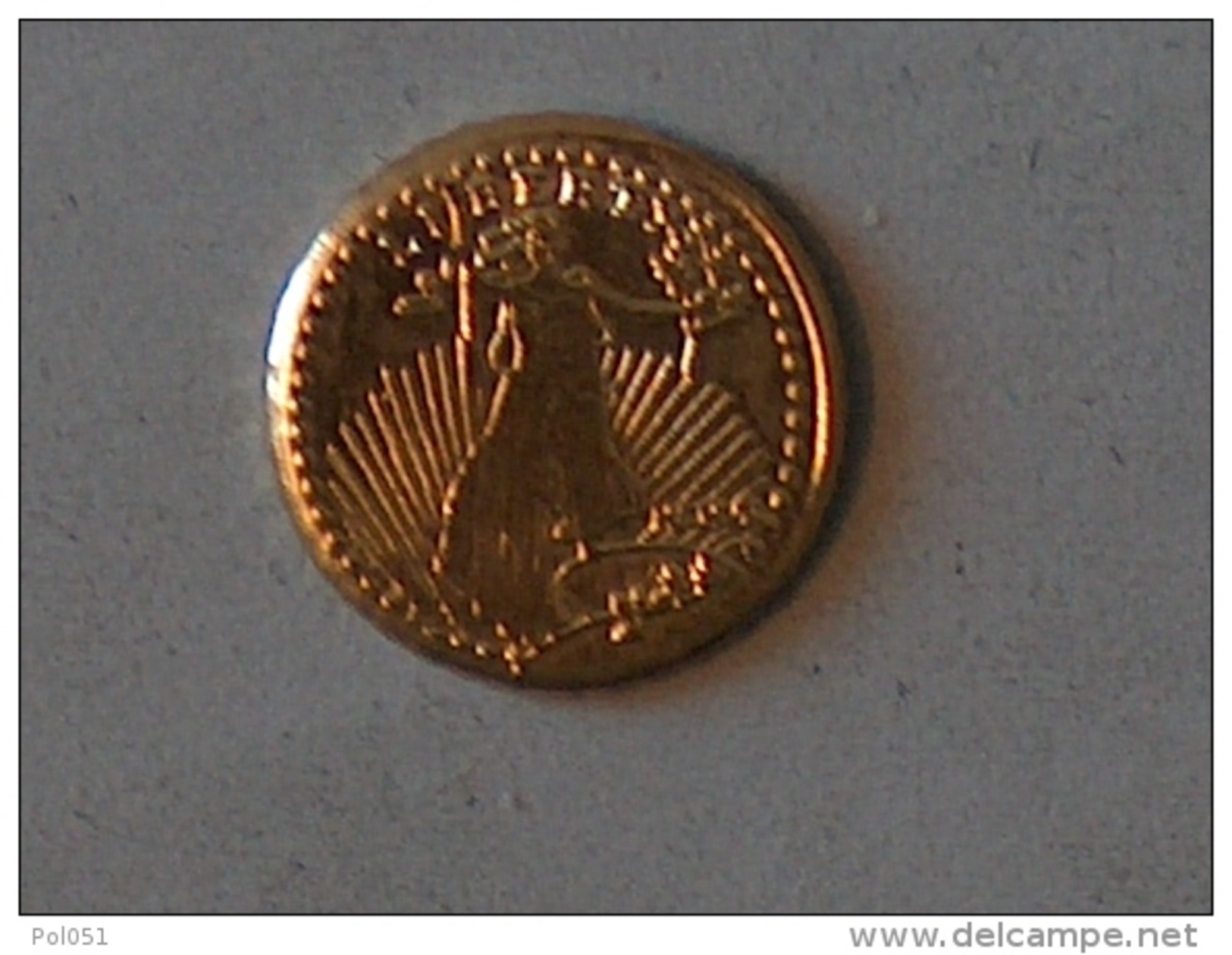 MINI OR GOLD Etats Unis USA Dollars Saint Gaudens 1907 - Autres & Non Classés