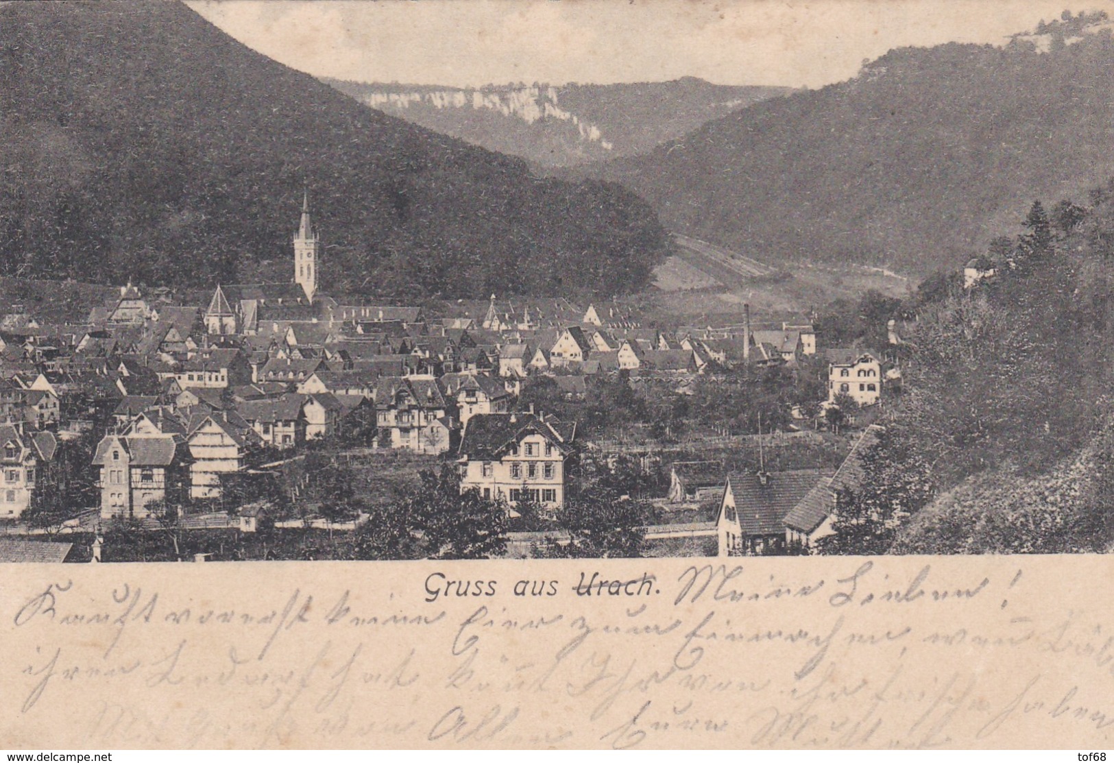 Gruss Aus Urach 1904 - Bad Urach