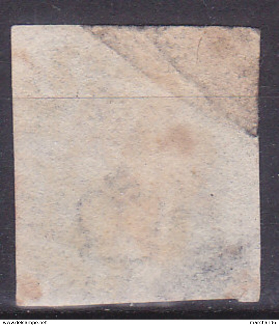 Grande Bretagne Victoria Filigrane Petite Couronne Black Penny 1p Noir N°1 Oblitéré Cote 325,00 - Used Stamps