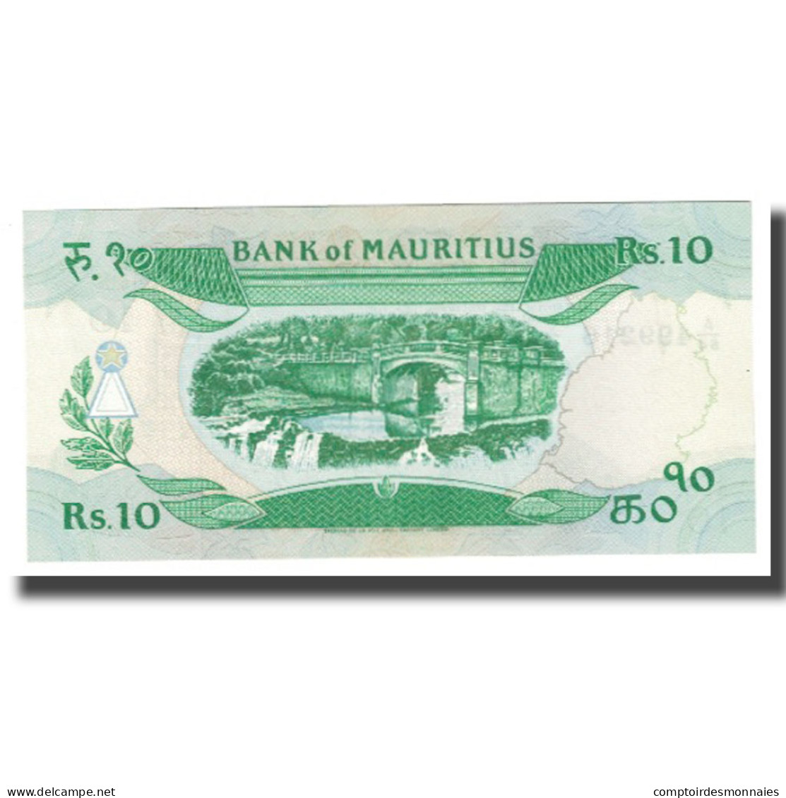 Billet, Mauritius, 10 Rupees, KM:31c, NEUF - Mauricio