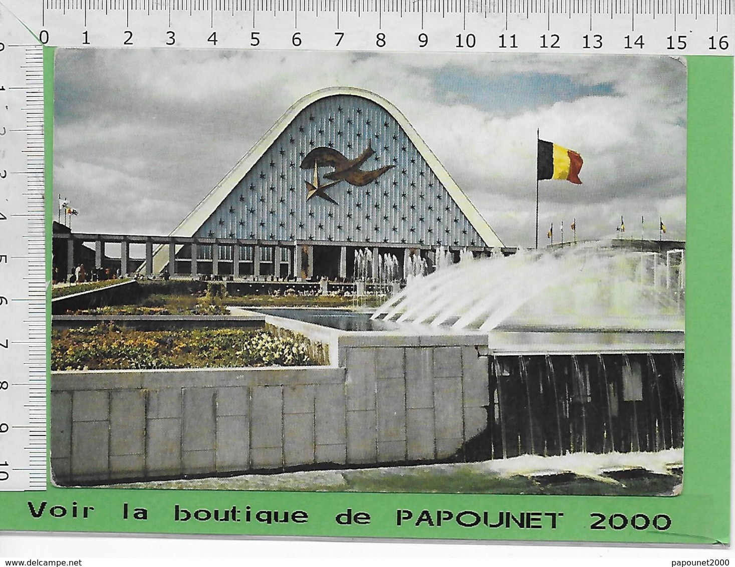 001095-E BE04 1000-EXPO 58 - Expositions Universelles