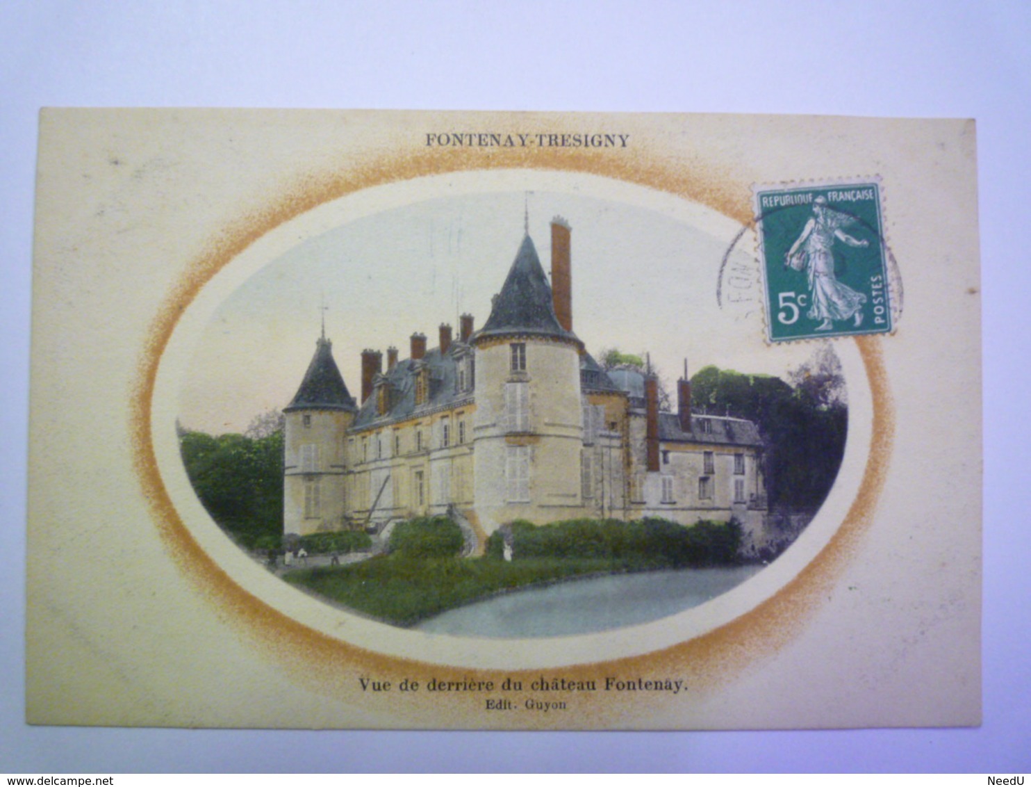 GP 2019 - 1603  FONTENAY-TRESIGNY  (Seine-et-Marne)  :  Vue De Derrière Du Château  FONTENAY   XXX - Fontenay Tresigny