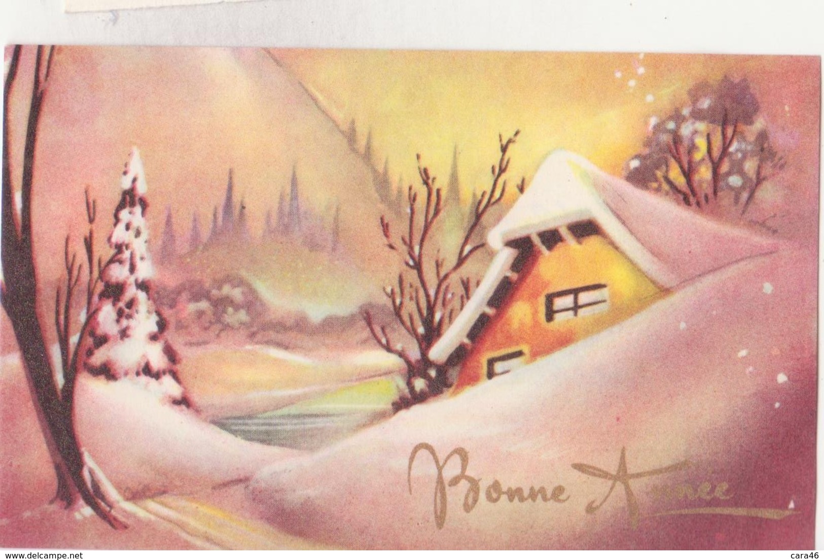 Lot De 10 Cartes "mignonnettes "  : Bonne Année Et Joyeux Noël - Nouvel An