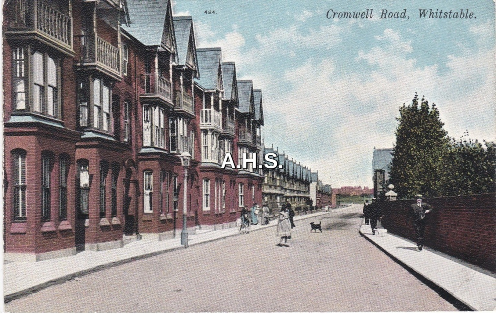 Kent; Old Colour Postcard; Cromwell Road. Whitstable. - Altri & Non Classificati