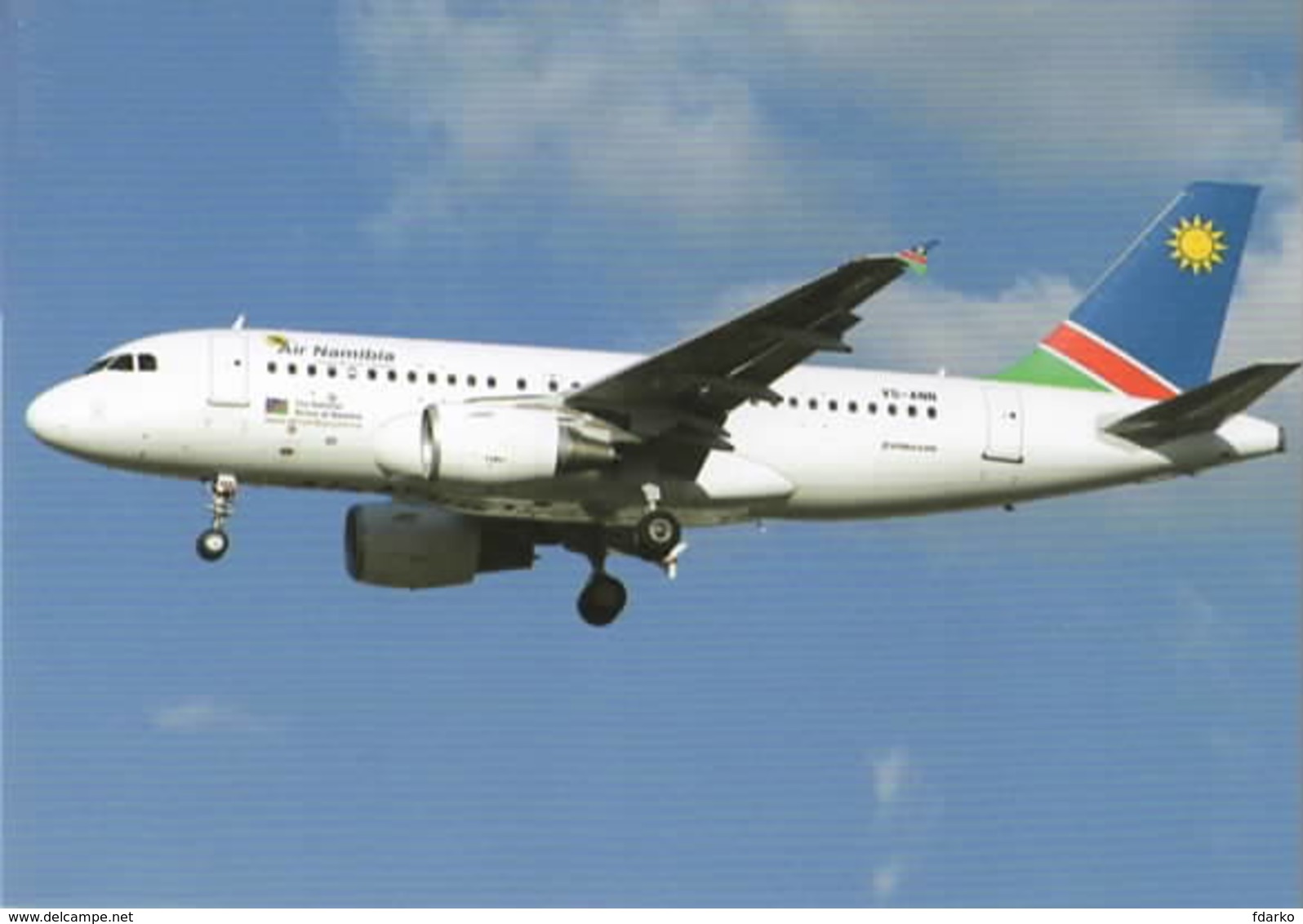 Air Namibia A319-100 V5-ANN - 1946-....: Ere Moderne