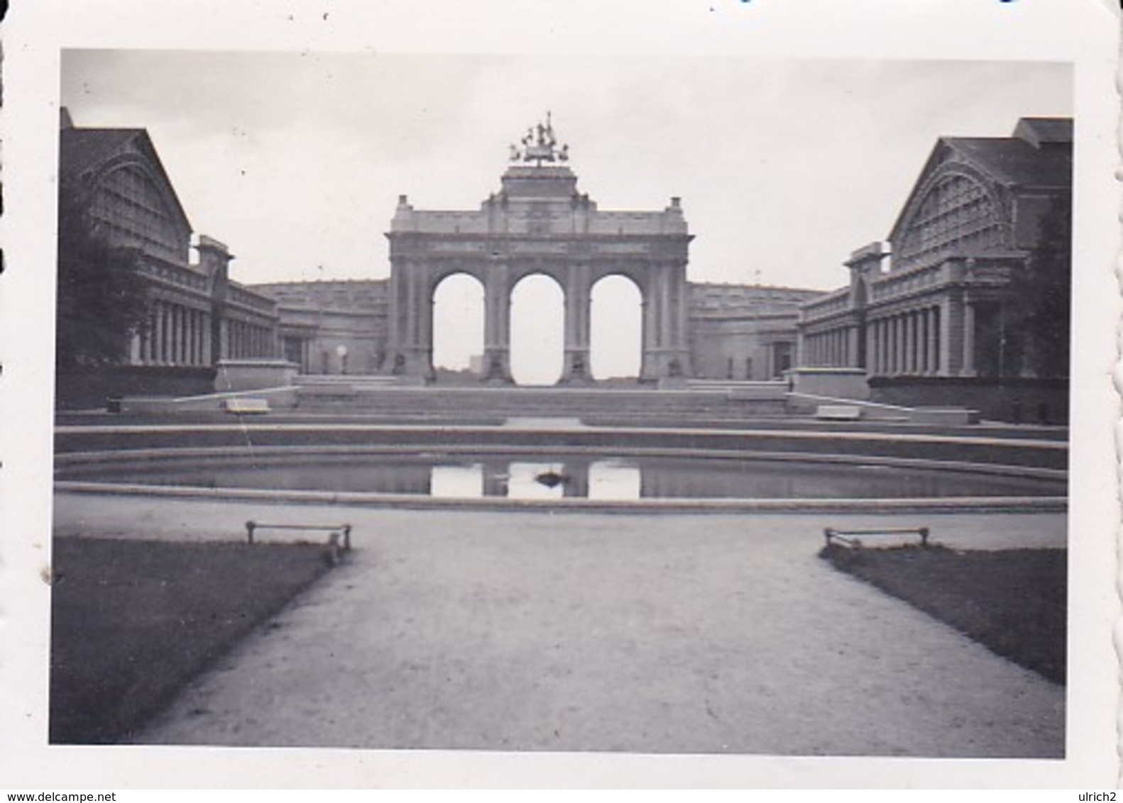 Foto Brüssel - Triumphbogen  - Ca. 1940 - 7,5*5cm  (41776) - Orte