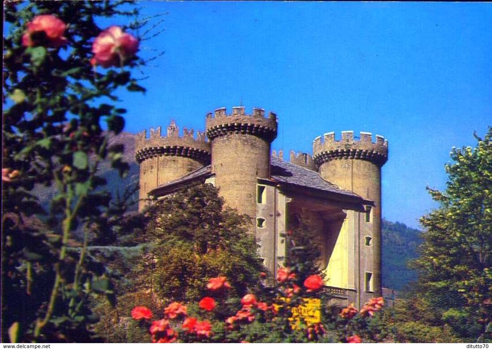 Valle D'aosta - Castello Di Aymavilles - Formato Grande Viaggiata – E 12 - Altri & Non Classificati