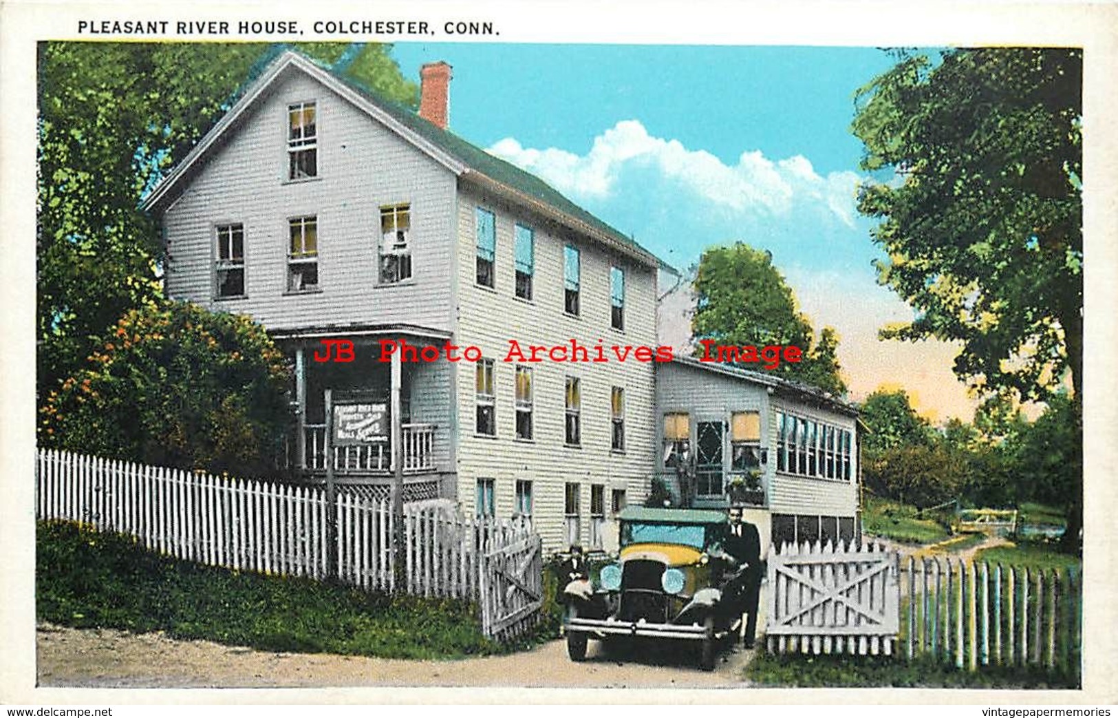 301181-Connecticut, Colchester, Pleasant River House, Tichnor Brothers No 128566 - Other & Unclassified