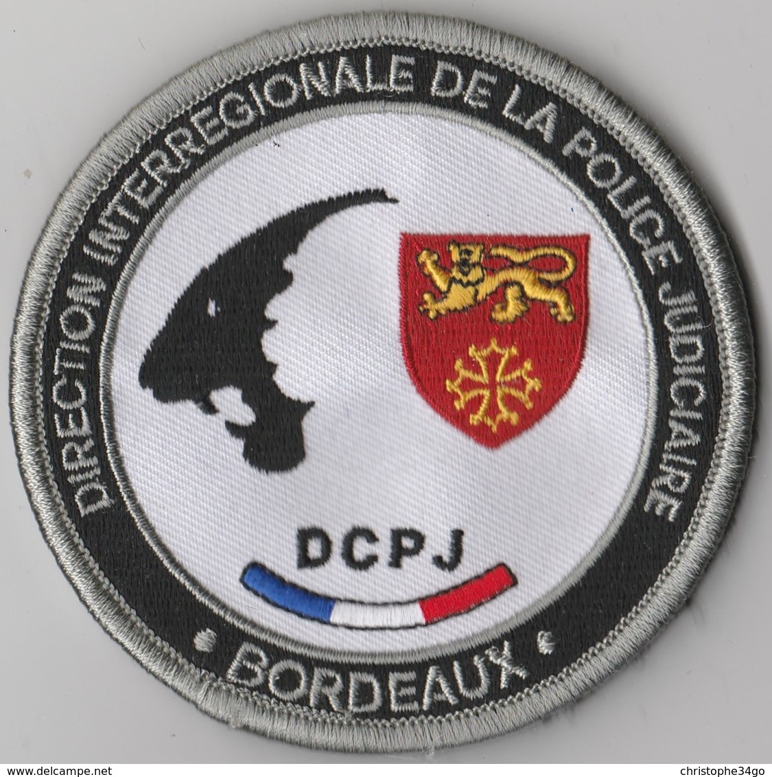 Écusson Police Judiciaire DIPJ Bordeaux (33) - Police & Gendarmerie