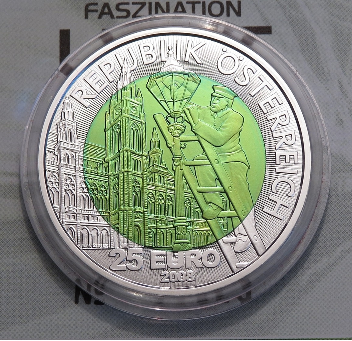 25 Euro Niob 2008 - Österreich - Faszination Licht - Oesterreich