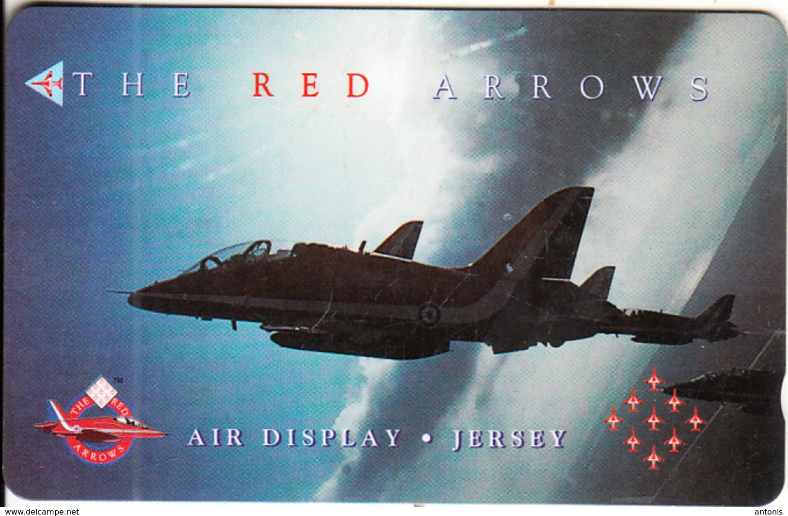 JERSEY ISL.(GPT) - The Red Arrows 1, CN : 48JERA(normal 0), Tirage %25000, Used - Esercito