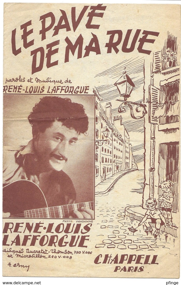 Le Pavé De Ma Rue - René-Louis Lafforgue  (p : René-Louis Lafforgue ;  M :René-Louis Lafforgue) - Otros & Sin Clasificación