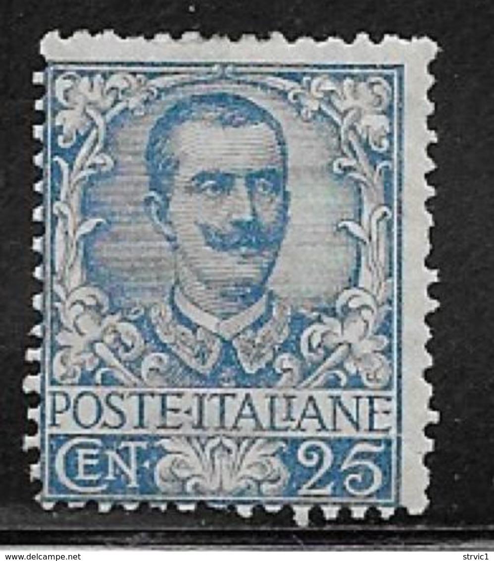 Italy Scott # 81 Mint Hinged Victor Emmanuel Lll, 1901, CV$250.00 - Mint/hinged