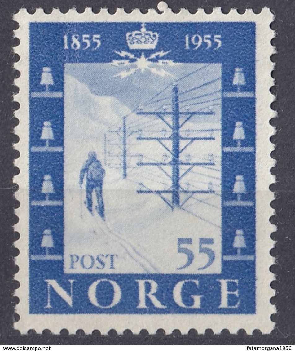 NORGE - NORVEGIA - 1954 -  Yvert  354 Nuovo Senza Gomma. - Nuovi