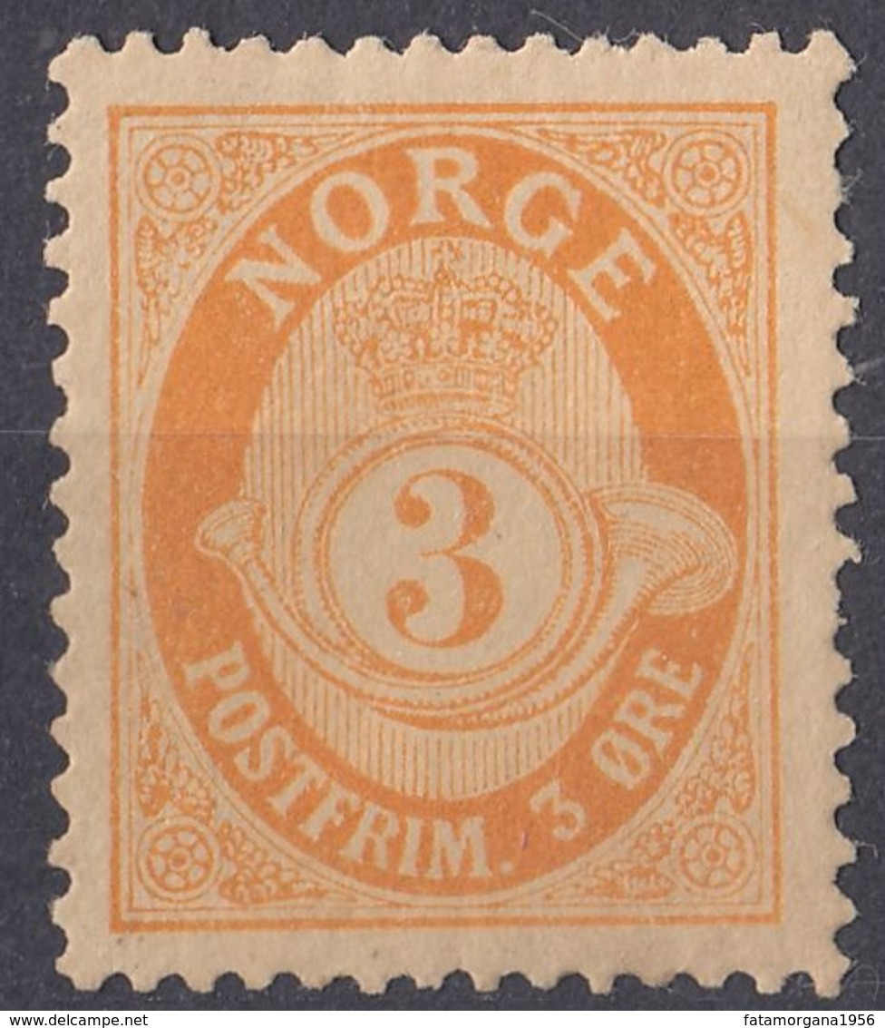 NORGE - NORVEGIA - 1898 -  Yvert   48 Nuovo MH. - Nuovi