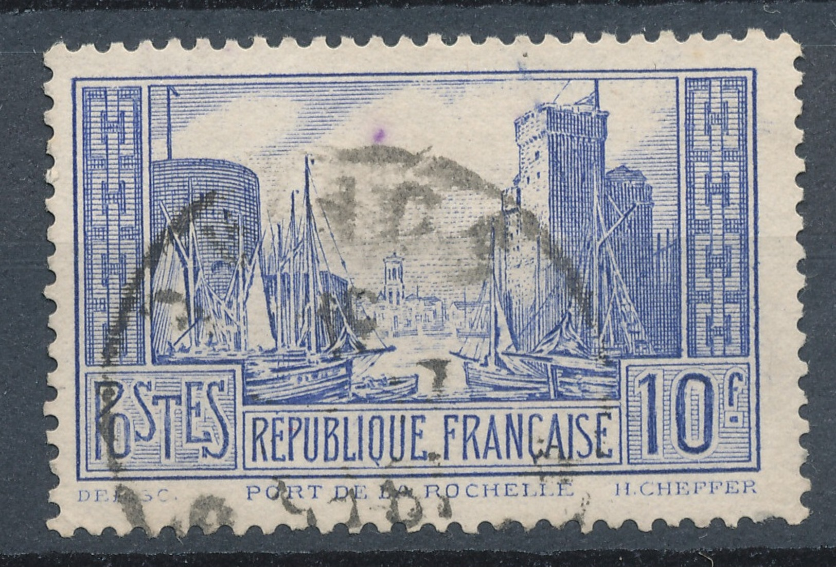 N°261 LA ROCHELLE NUANCE ET OBLITERATION. - Used Stamps