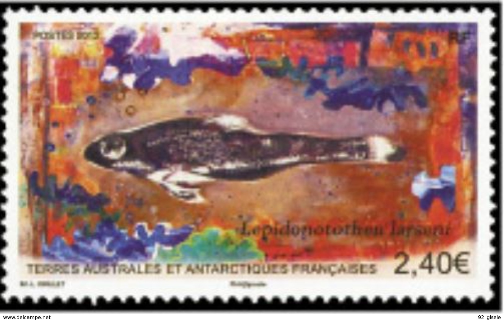 TAAF YT 609 " Poisson " 2012 Neuf** - Unused Stamps