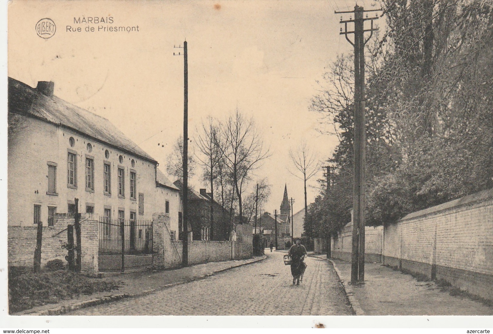 Marbais ,( Villers-la-Ville ), Rue  De  Priesmont - Villers-la-Ville