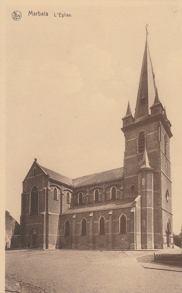 Marbais ,( Villers-la-Ville ),  L'église - Villers-la-Ville