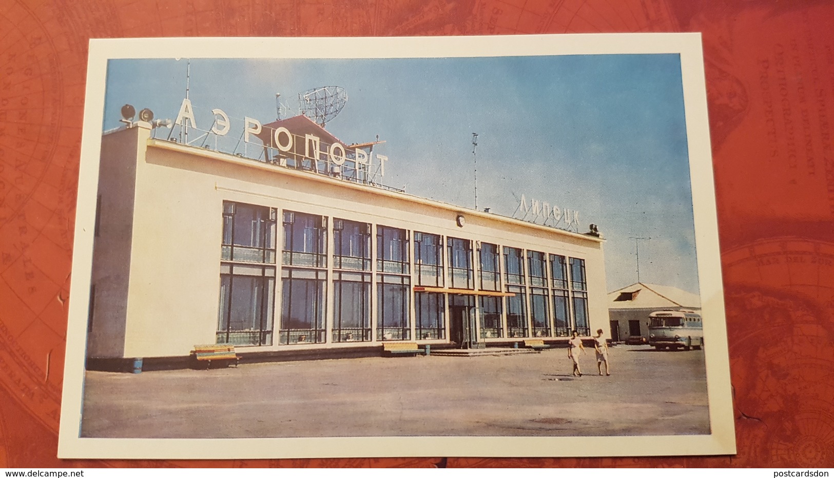 RUSSIA. Lipetsk - Airport - Aeroport - . OLD  PC 1967 - Aerodromes