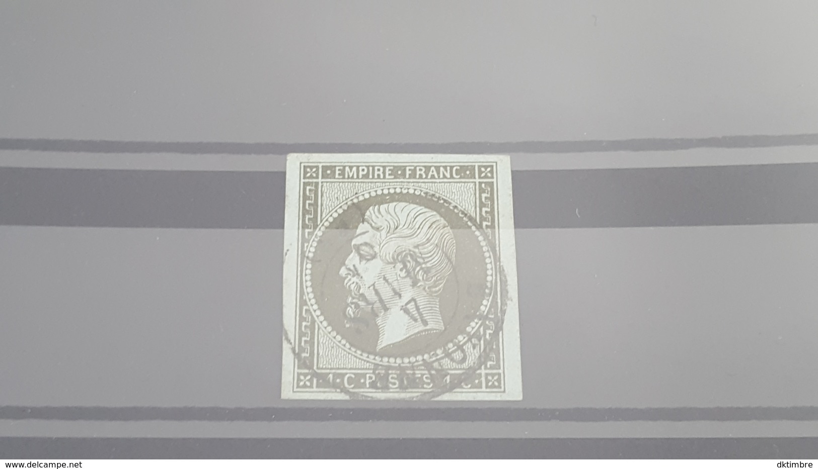 LOT 458018 TIMBRE DE FRANCE OBLITERE N°11 TB - 1853-1860 Napoléon III.