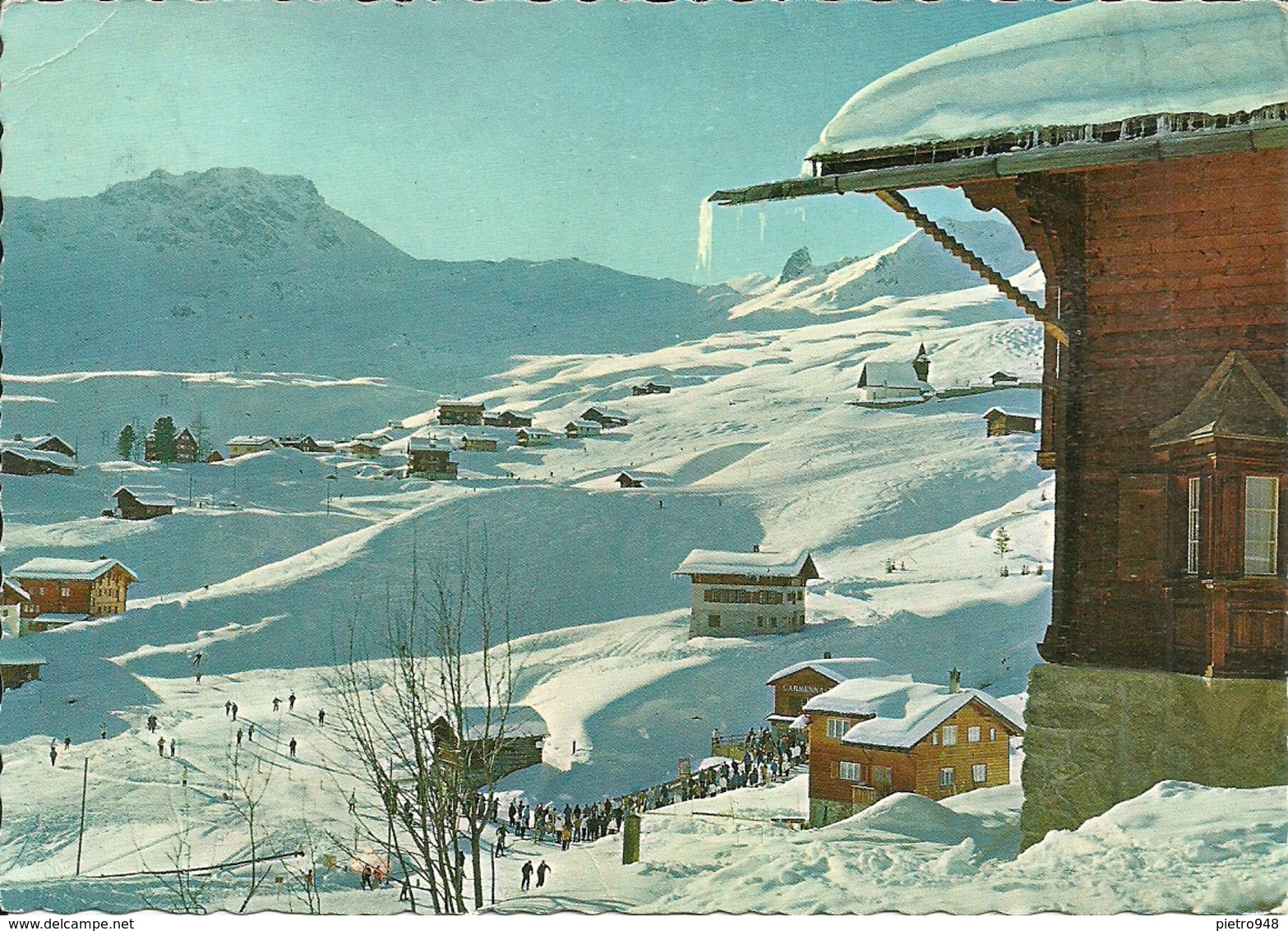 Arosa (Grisons, Svizzera) Inner, Blick Auf Hornli, Panorama Invernale, Vue D'Hiver, Winter View - Arosa