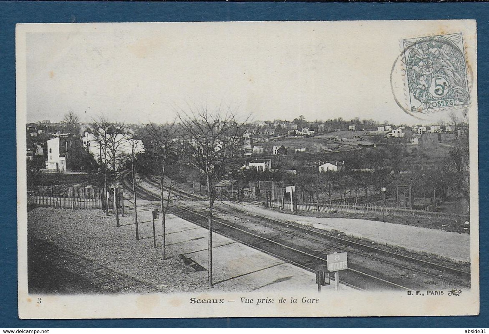 SCEAUX - Vue Prise De La Gare - Sceaux