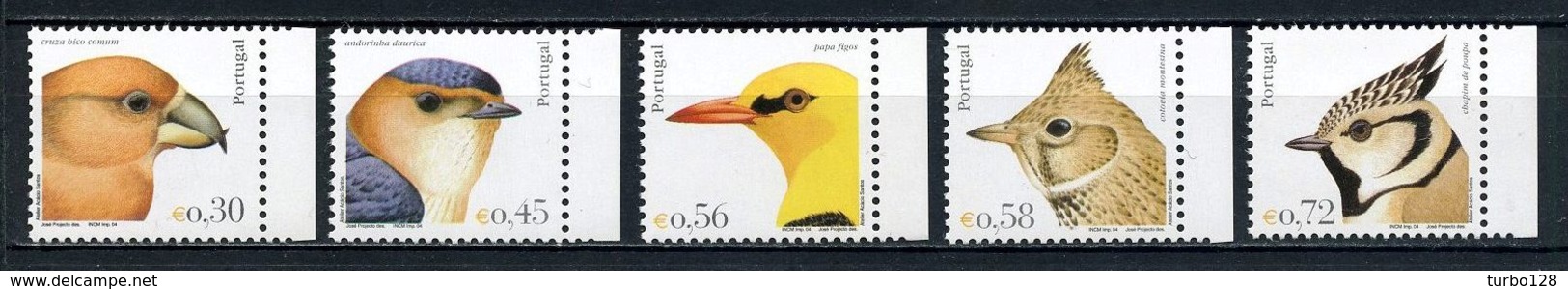 PORTUGAL 2004  N° 2737/2741 ** Neufs MNH Superbes C 8 € Oiseaux Hirondelle Mésange Birds Animaux Faune - Ongebruikt