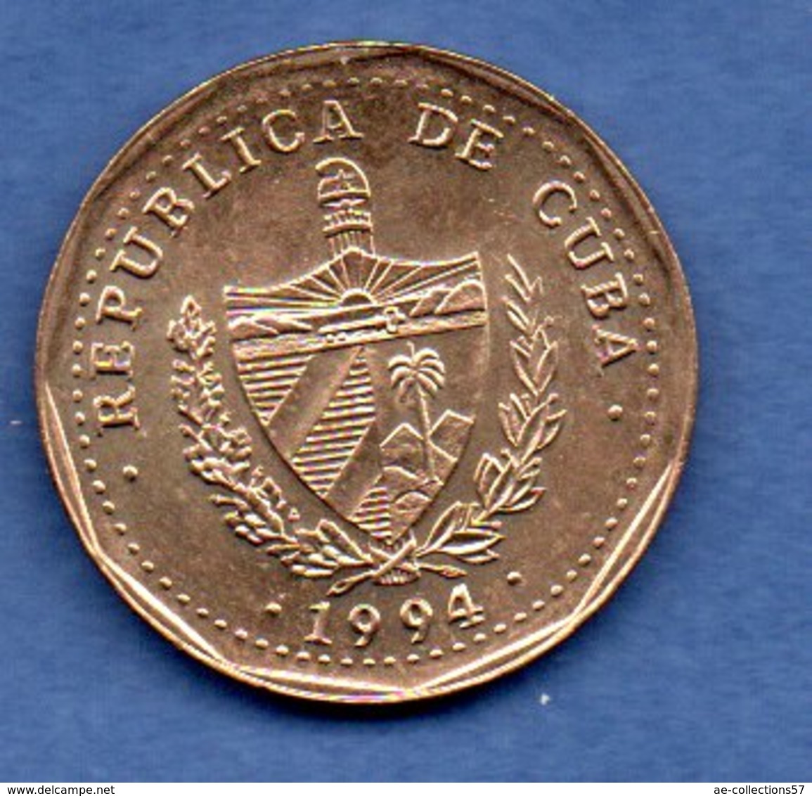 Cuba -  1 Peso 1994      Km #  347 -  état  SUP - Cuba