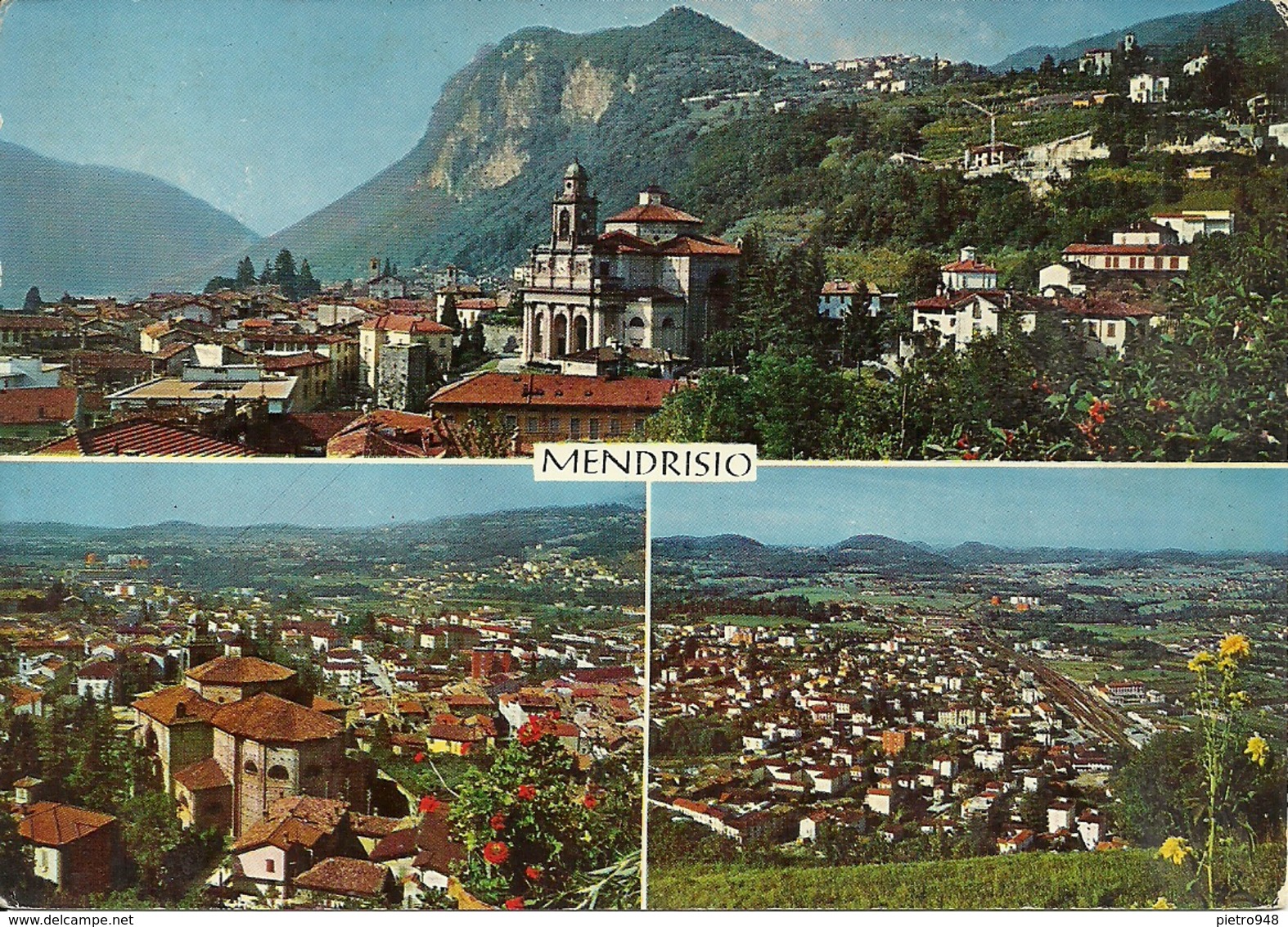Mendrisio (Tessin, Svizzera) Vedute Panoramiche, Panoramic Views, Vues Panoramiques, Ansichten - Mendrisio
