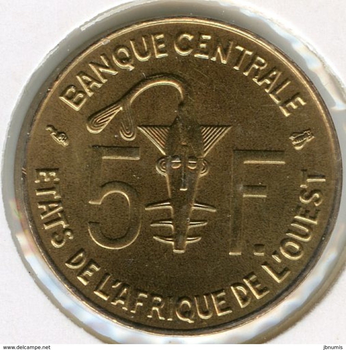 Afrique De L'Ouest West African States Union Monétaire 5 Francs 1997 UNC BCEAO UMOA KM 2a - Autres – Afrique
