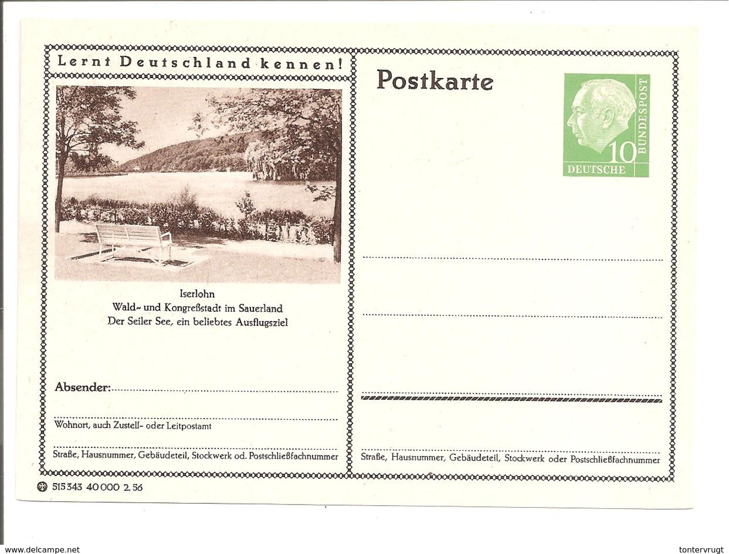 P 24 Iserlohn - Cartes Postales Illustrées - Neuves