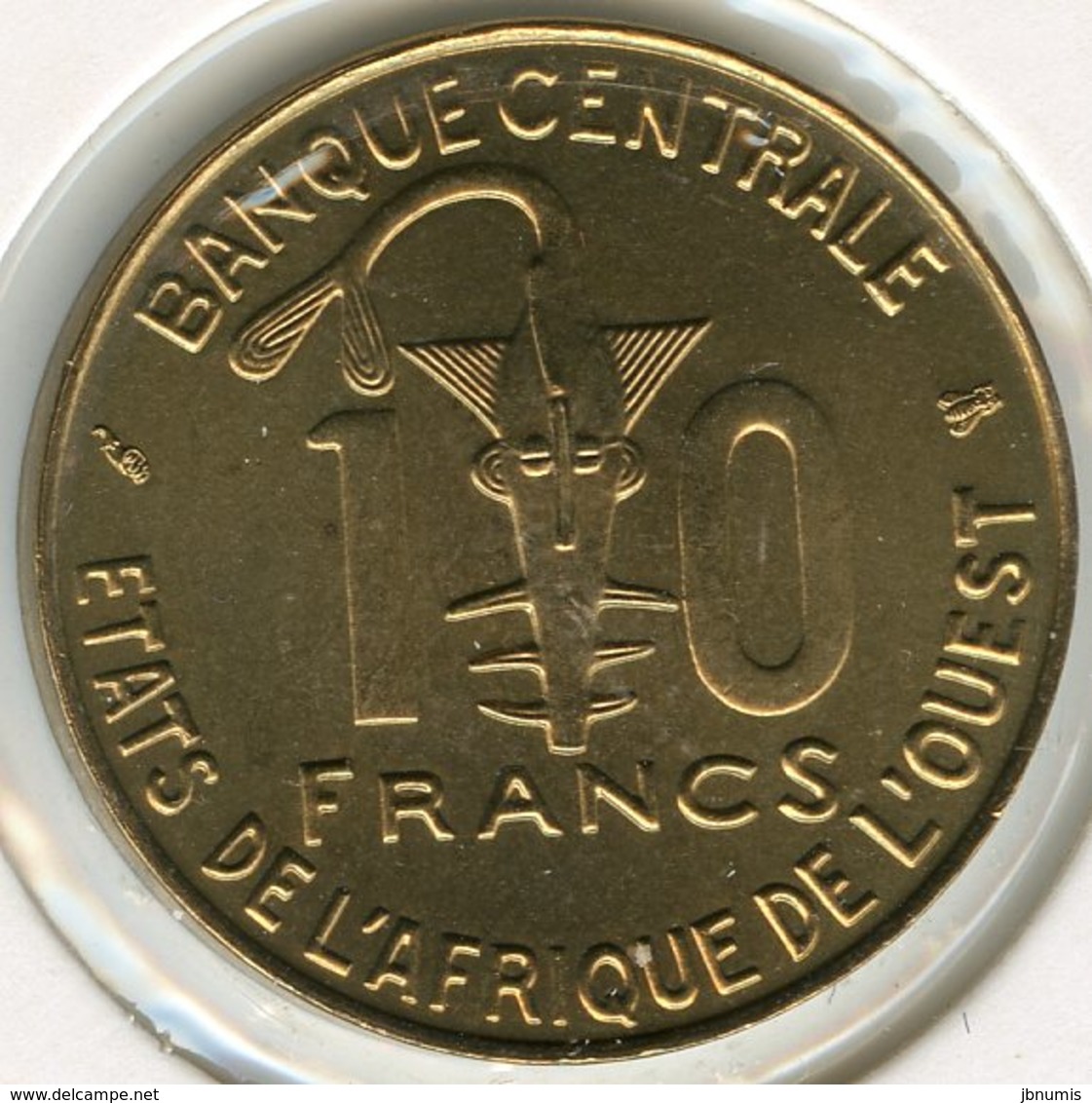 Afrique De L'Ouest West African States Union Monétaire 10 Francs 1997 UNC BCEAO UMOA KM 10 - Autres – Afrique