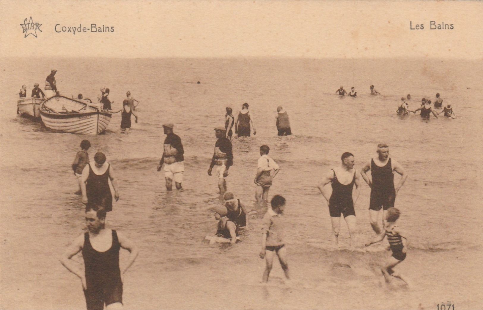 Koksijde , Coxyde : Les Bains , ( STAR  ;  De Graeve , Gand ,n° 1071 ) - Koksijde