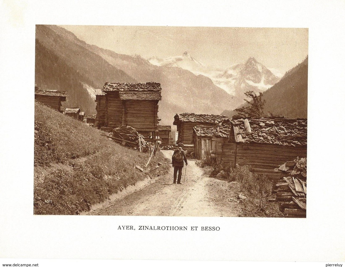 Zinal - Val D'Anniviers - Grimentz - Chandolin - Vissoie - Saint-Luc - Weisshorn - Ayer - - Ayer