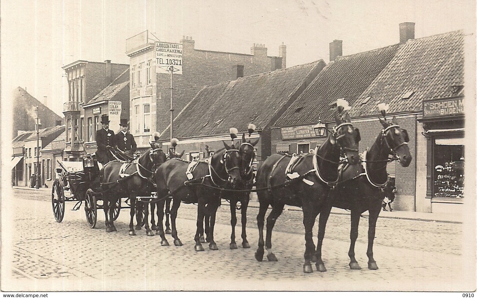 ANVERS-ANTWERPEN "FOTOKAART-JOOSEN-ZADEL-GAREELMAKERIJ-1923 - Antwerpen