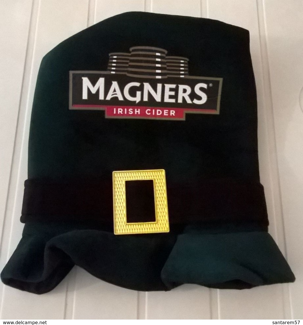 Chapeau Velours Lutin Irlandais Haut Forme Saint Patrick Magners Irish Cider - Casquettes & Bobs