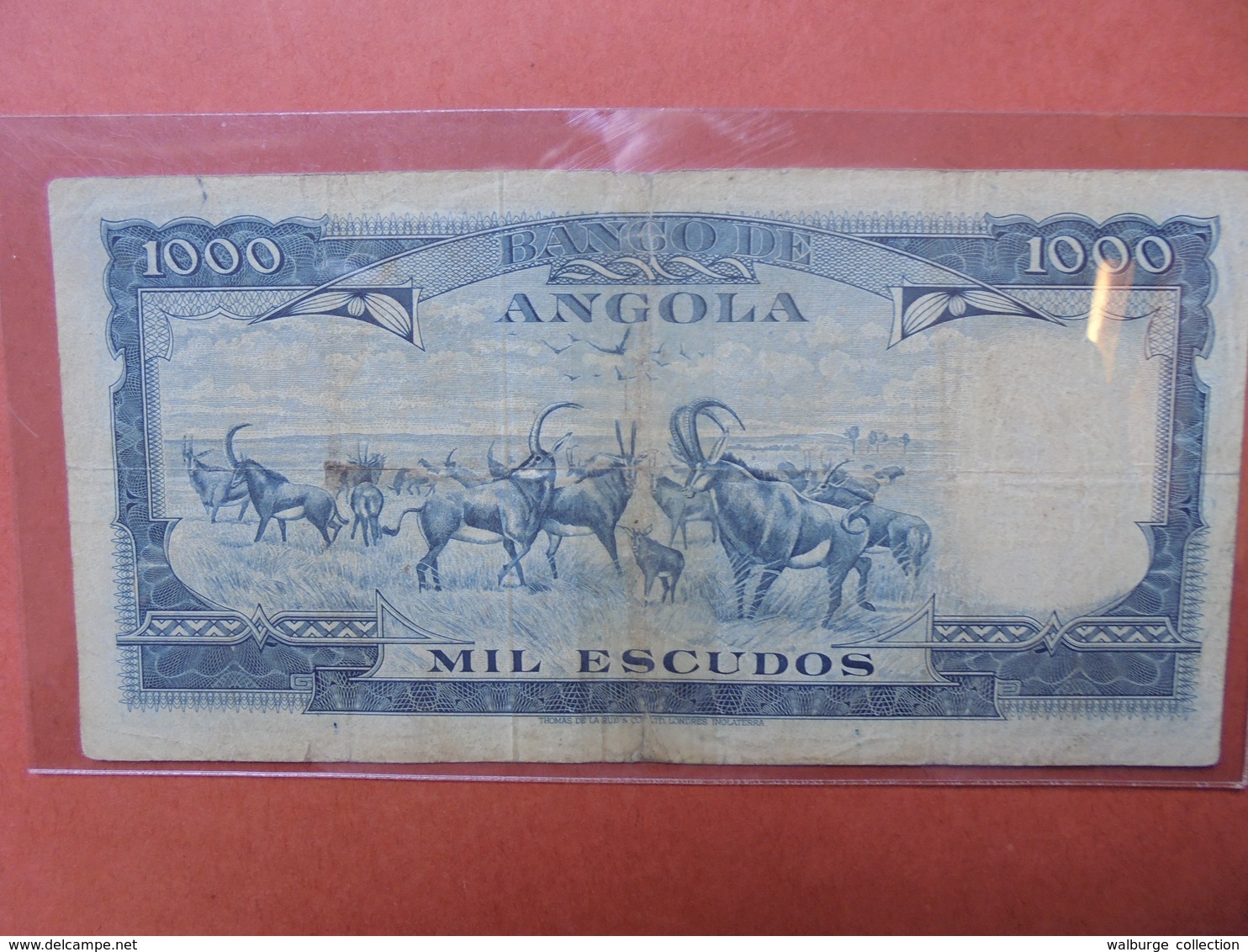 ANGOLA 1000 ESCUDOS 1970 RARE ! CIRCULER (B.3) - Angola