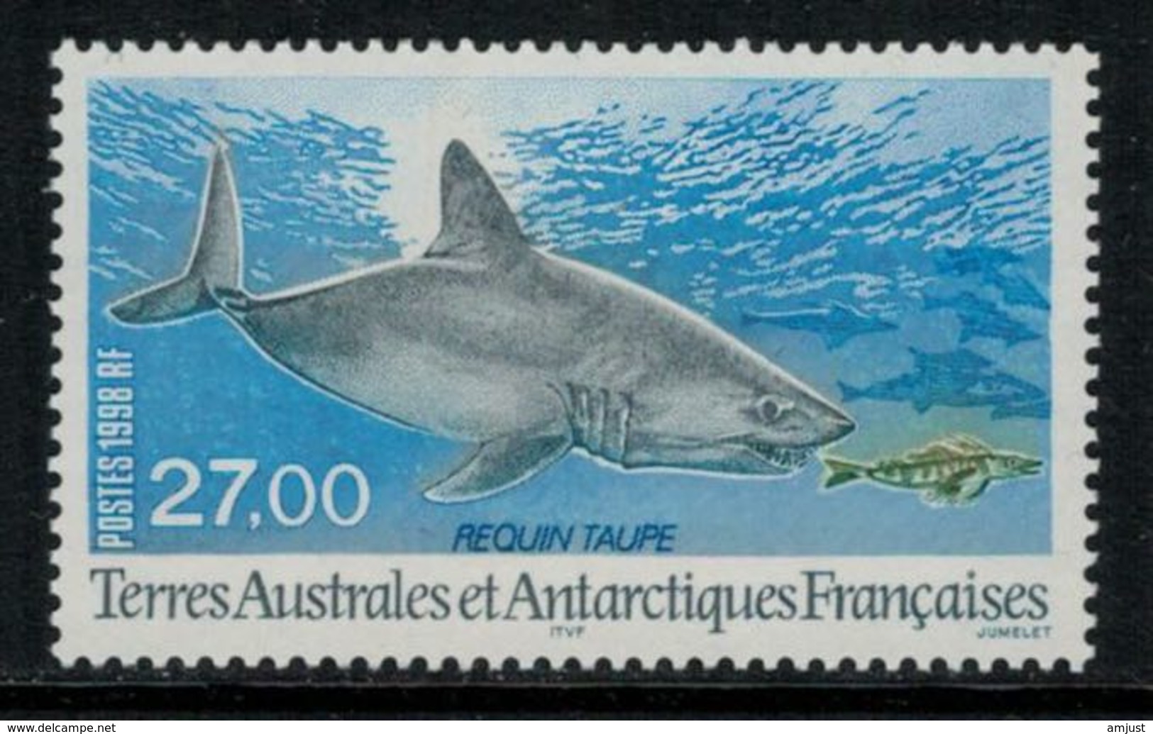 T.A.A.F. // 1998 //  No.228 Y&T Neuf**  Faune Antarctique, Le Requin Taupe - Neufs